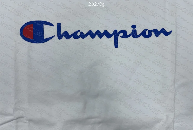 White Champion T-Shirt 4