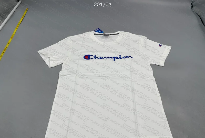 White Champion T-Shirt 4