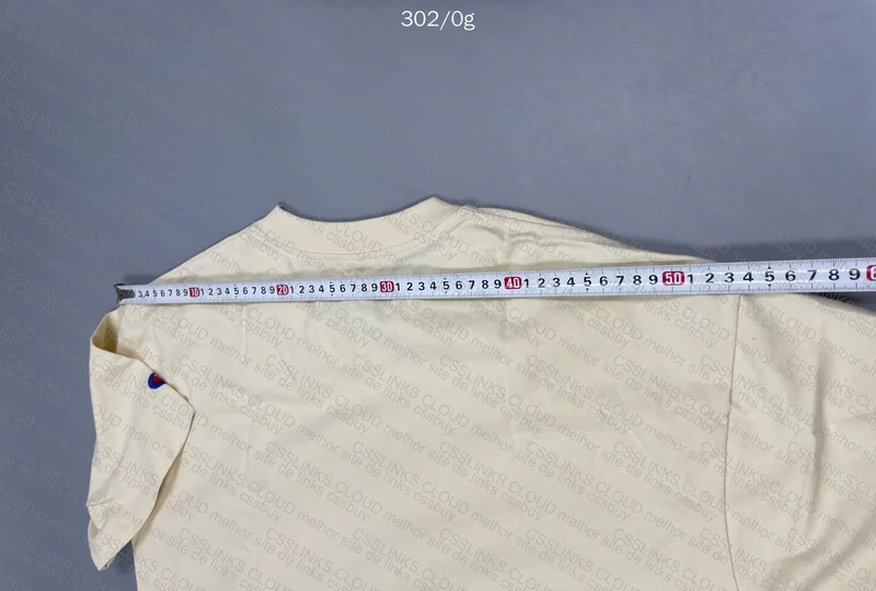 Champion T-Shirt with Measurements