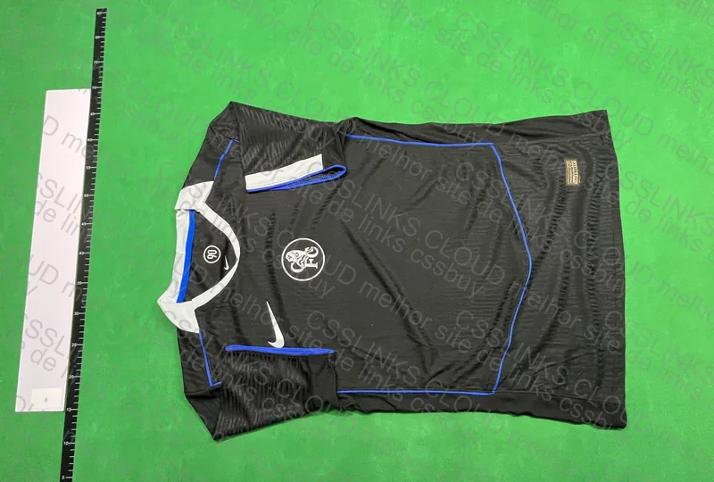 Camiseta Chelsea Preta 25/26 Jogador 2