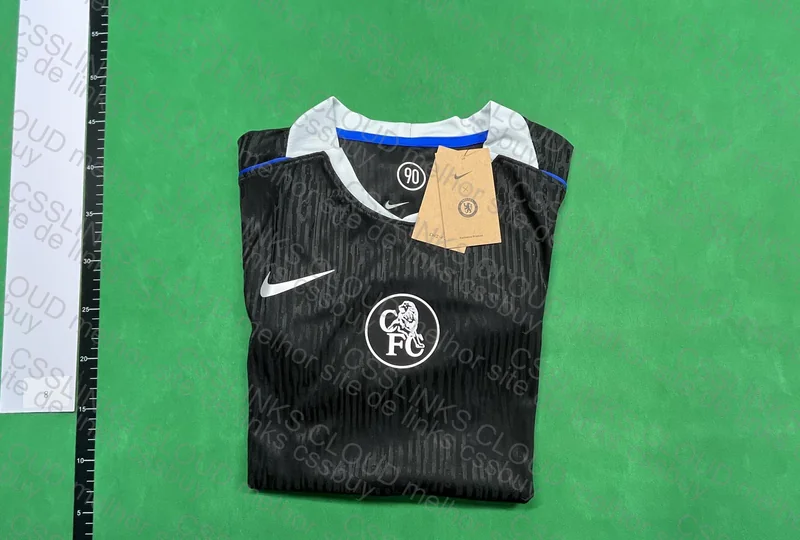 Camiseta Chelsea Preta 25/26 Jogador 4