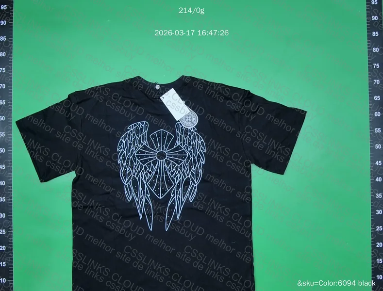 Camiseta Chrome Hearts (Asa anêmica)