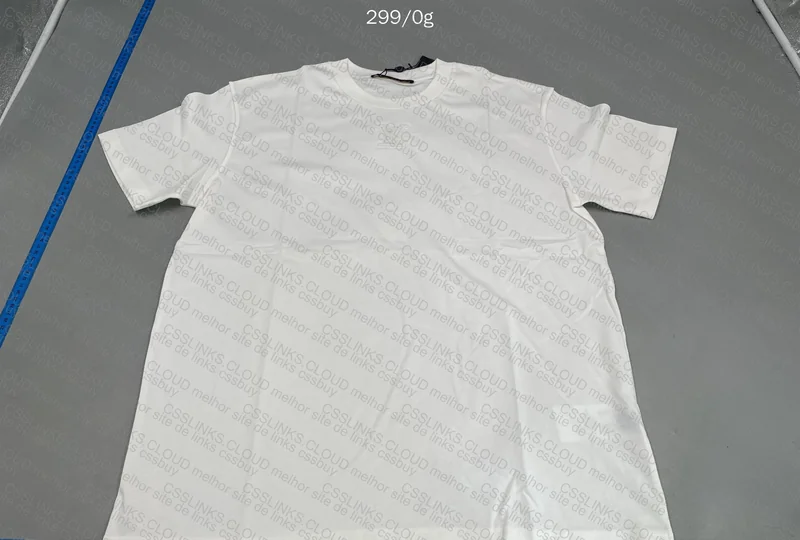 T-shirt with Embossed LV
