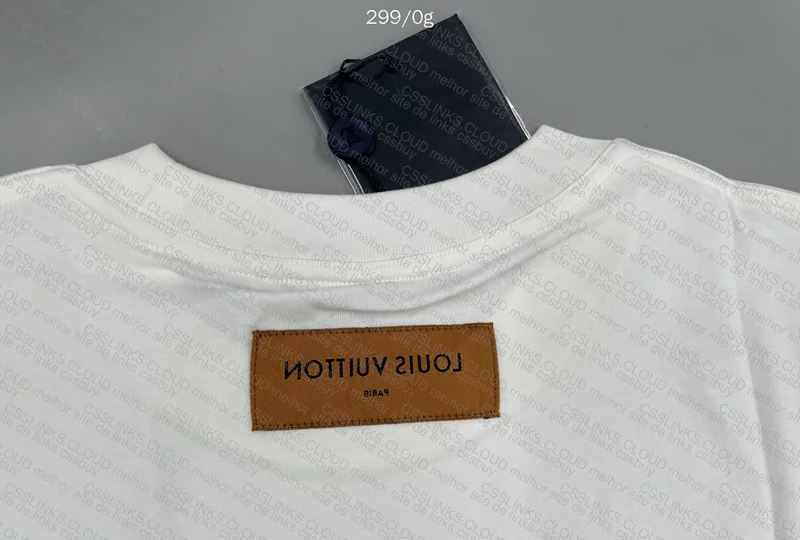 T-shirt with Embossed LV 4