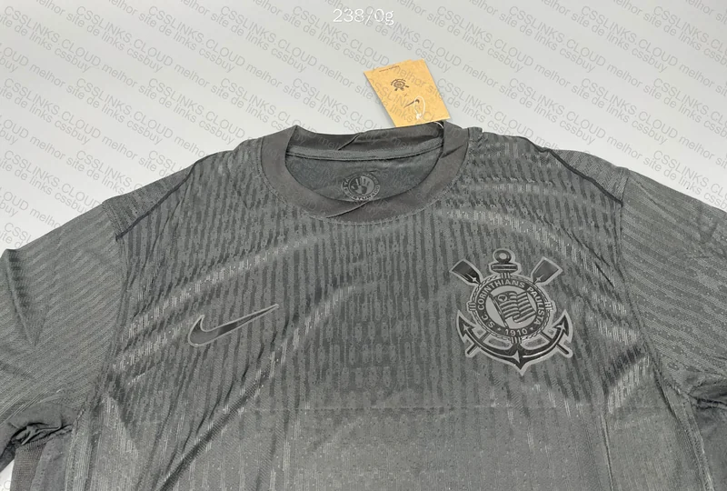 Corinthians All Black T-Shirt 6