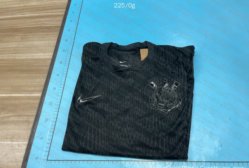 Corinthians All Black T-Shirt 4
