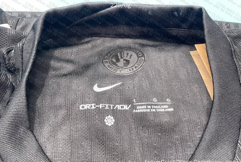 Corinthians All Black T-Shirt 6