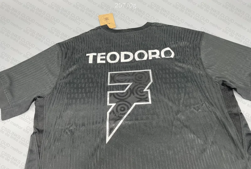 Corinthians ALL Black PLAYER 24-25 T-Shirt 2