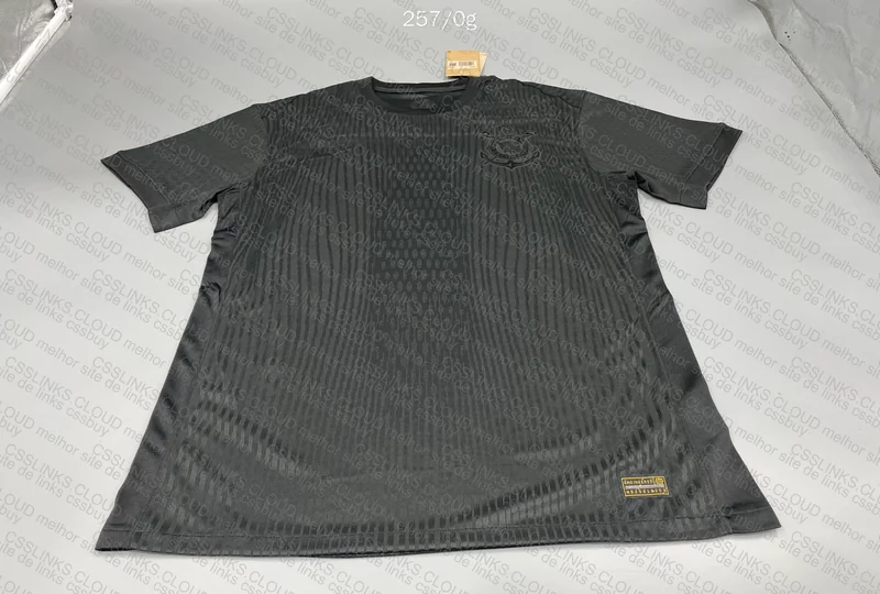 Corinthians ALL Black PLAYER 24-25 T-Shirt 3