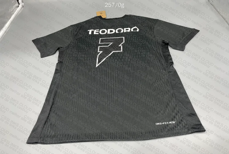Corinthians ALL Black PLAYER 24-25 T-Shirt 6