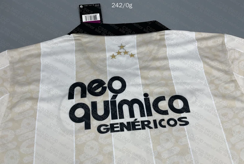 Corinthians Centenary Retro T-Shirt 3