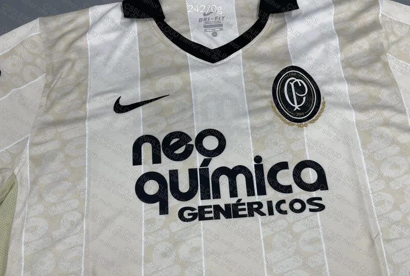 Corinthians Centenary Retro T-Shirt 5