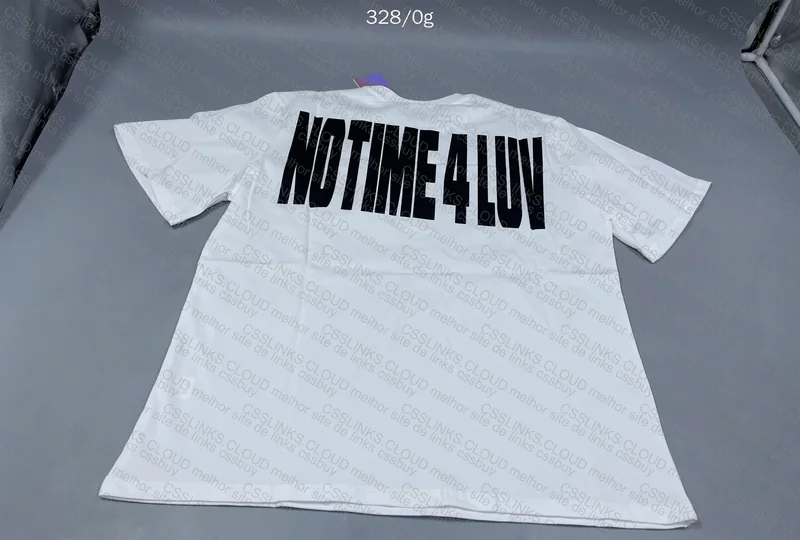 Corteiz NO TIME 4 LUV T-Shirt (with measurements)