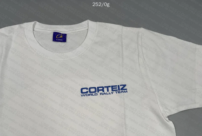 Corteiz Rally T-Shirt (with measurements) 3