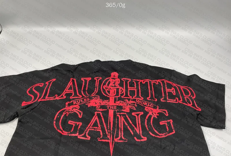Corteiz x Slaughter Gang 21 Savage T-Shirt