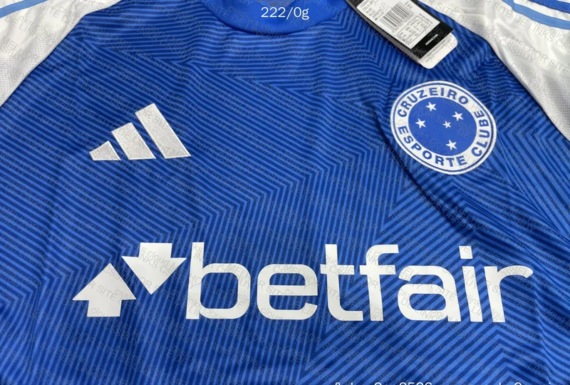 Cruzeiro T-Shirt (with measurements) 2