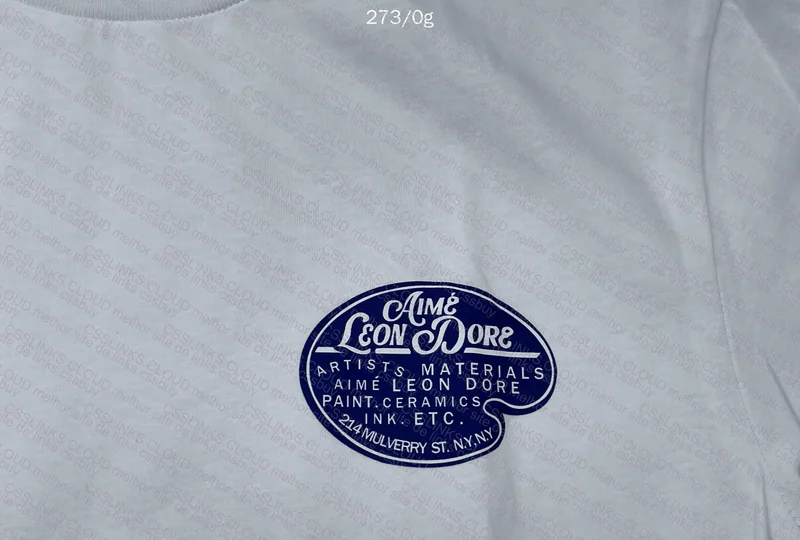 Drew and Aime Leon Dore T-Shirt 8