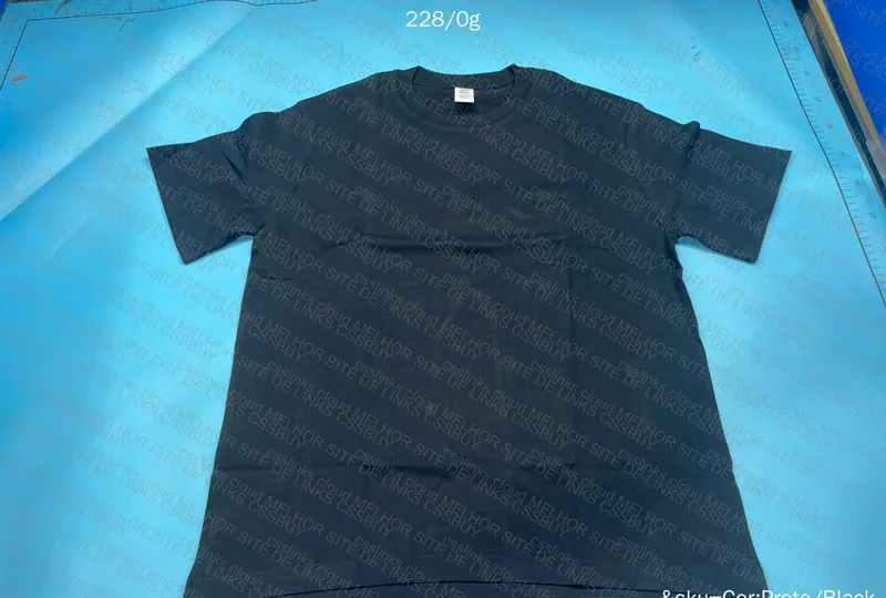 Basic Black Cotton T-Shirt 2