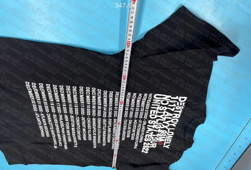 Destroy Lonely x 1017 Alyx 9SM Nostylist Tour Shirt 6