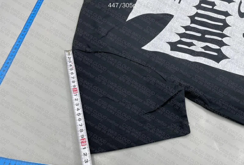 Braia - West Coast Choppers T-Shirt with Measurements 7
