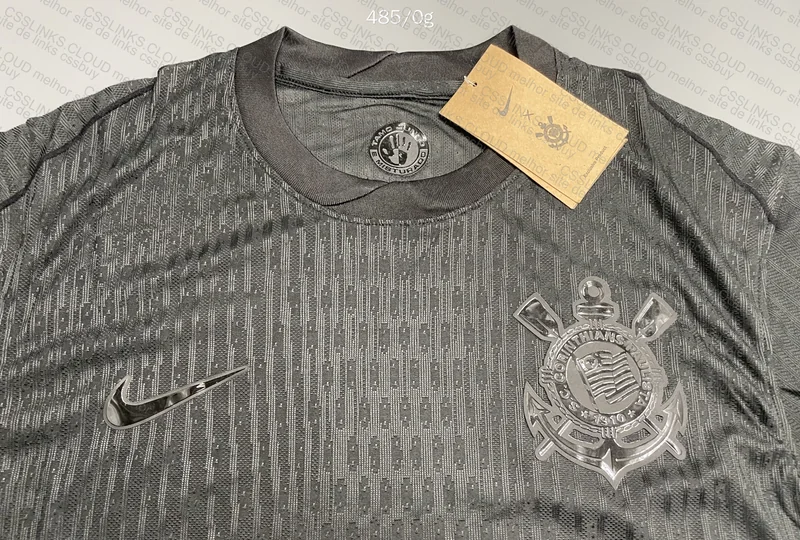 Corinthians All Black T-Shirt 4