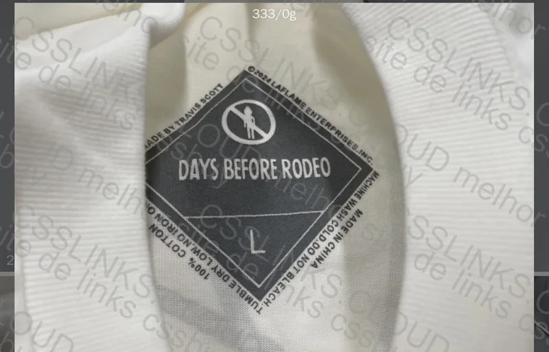 Travis Scott Days Before Rodeo T-Shirt 3