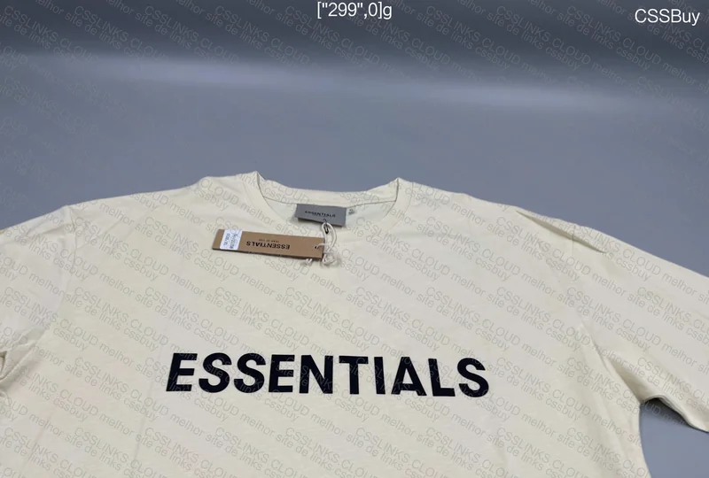 Essentials Beige T-Shirt