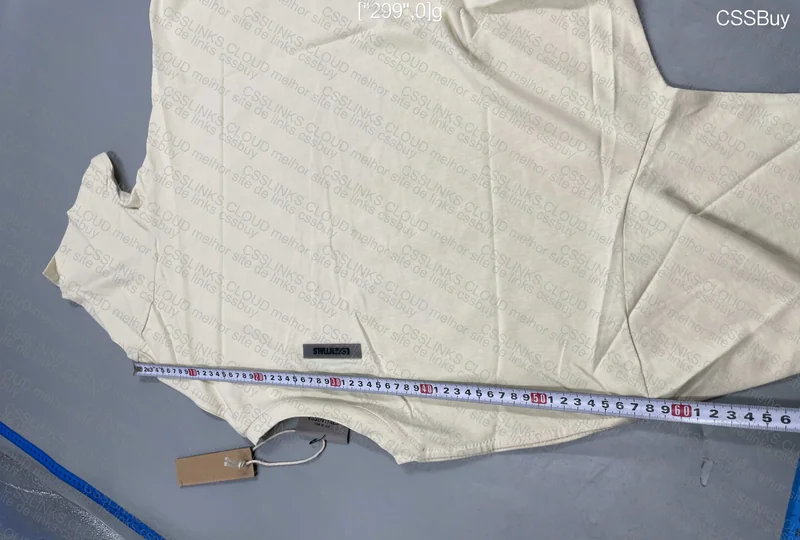 Essentials Beige T-Shirt 7