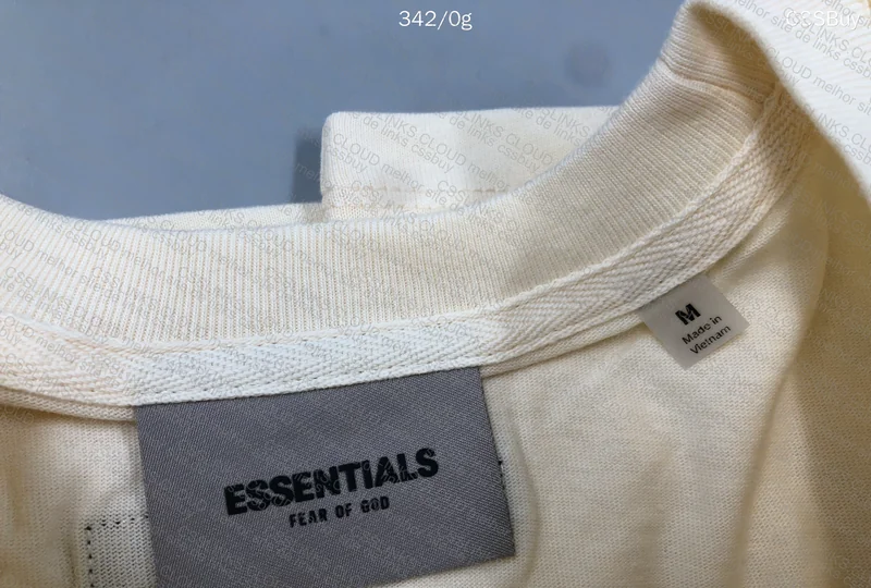 Essentials Beige T-Shirt 4