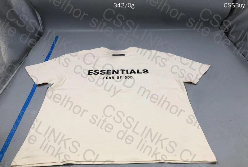 Essentials Beige T-Shirt 6