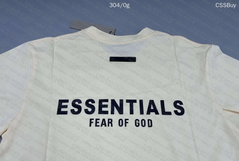 Essentials T-Shirt with Measurements