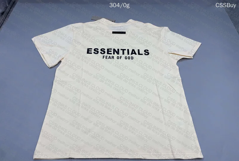 Essentials T-Shirt with Measurements 2