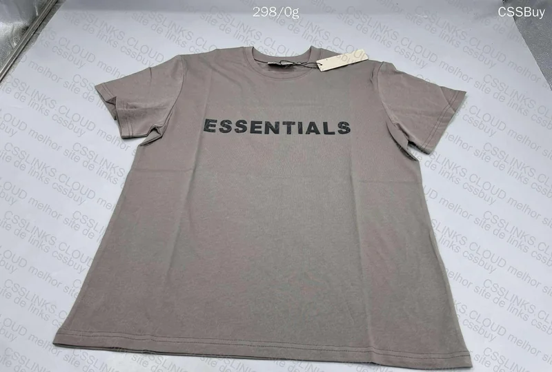Essentials T-Shirt with Measurements