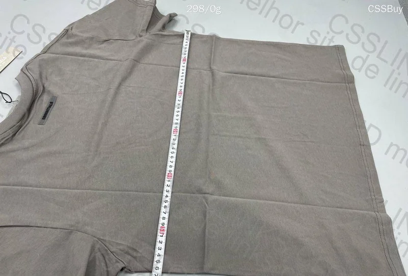 Essentials T-Shirt with Measurements 3