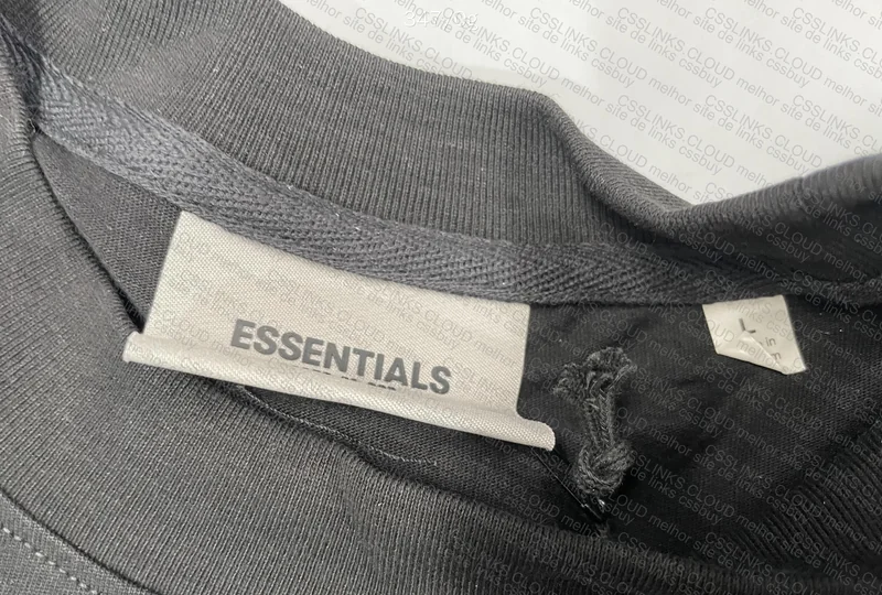 Essentials T-Shirt with Measurements 2