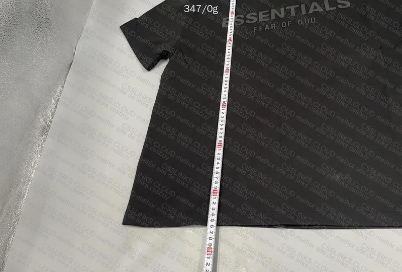 Essentials T-Shirt with Measurements 3