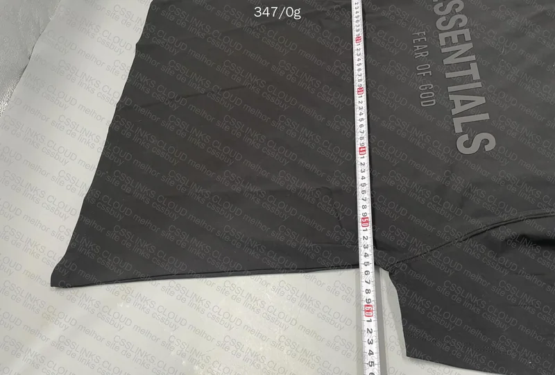 Essentials T-Shirt with Measurements 4