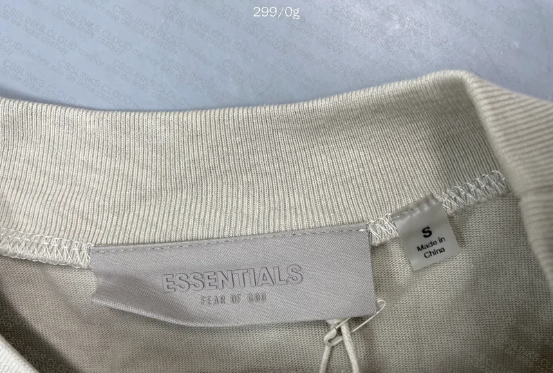 ESSENTIALS Fear of God T-Shirt with Measurements 5