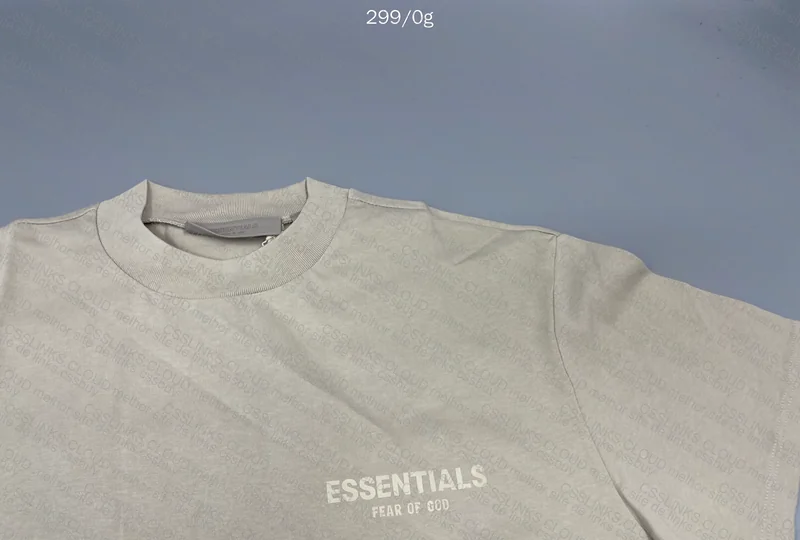 ESSENTIALS Fear of God T-Shirt with Measurements 6