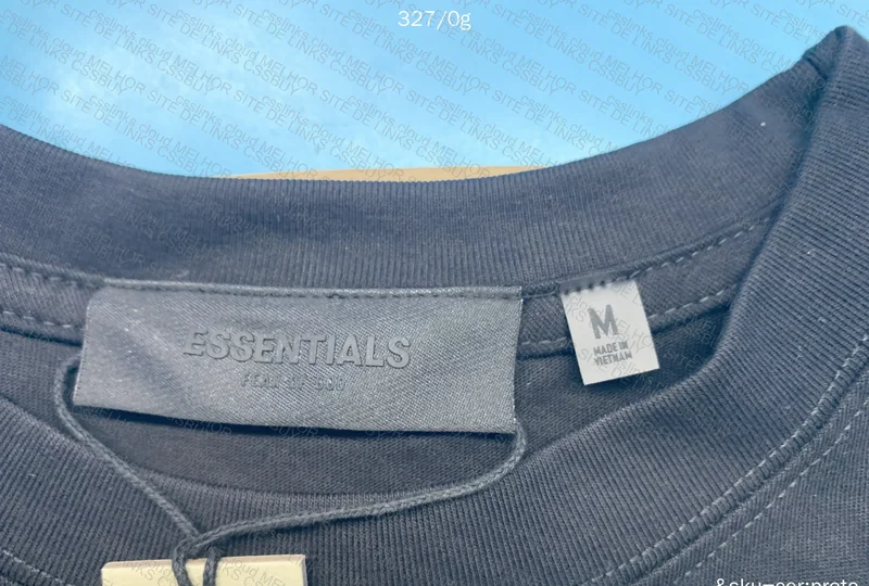 ESSENTIALS Fear of God T-Shirt by Artie 4