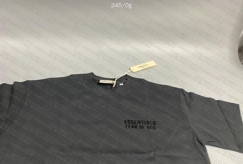 Essentials FOG T-Shirt (Measurements)