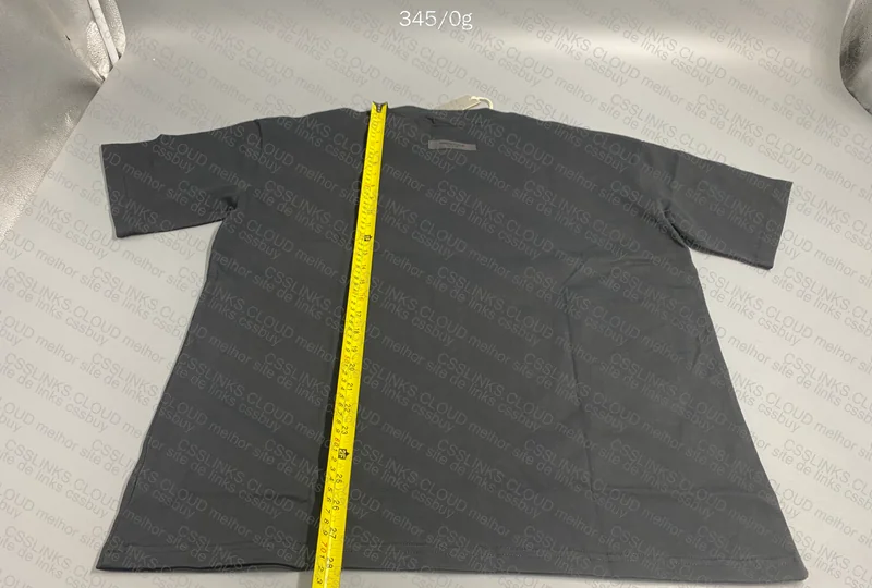Essentials FOG T-Shirt (Measurements) 2