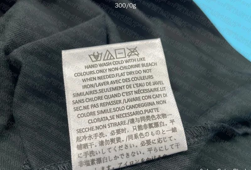 Essentials FOG Black T-Shirt (With Measurements) 8
