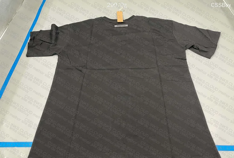 Essentials Black T-Shirt 2