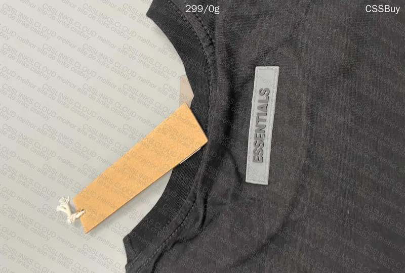 Essentials Black T-Shirt 3