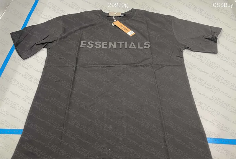 Essentials Black T-Shirt 4