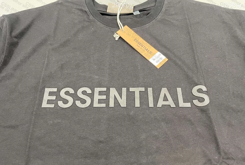 Essentials Black T-Shirt 5