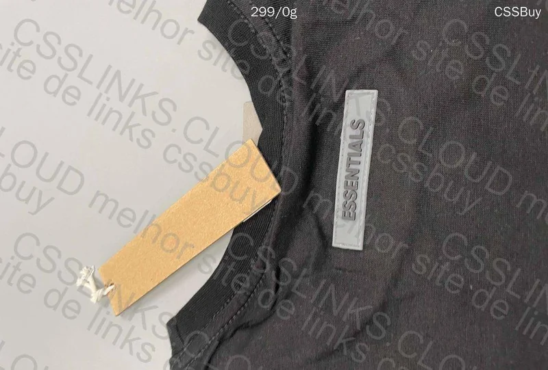 Essentials Black T-Shirt 6