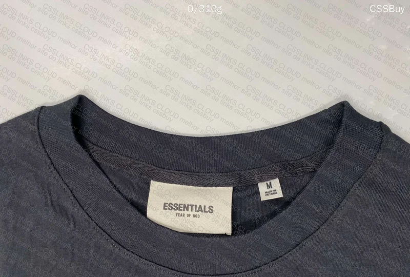 Essentials Black T-Shirt 3
