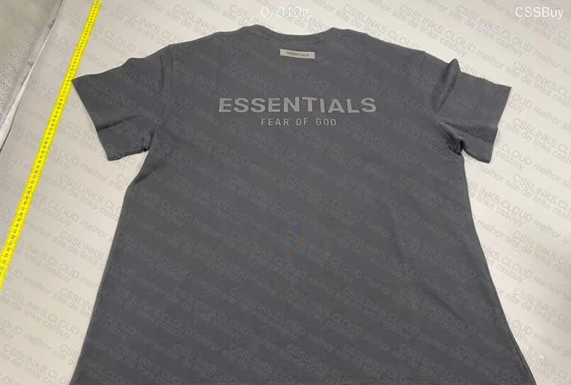 Essentials Black T-Shirt 5